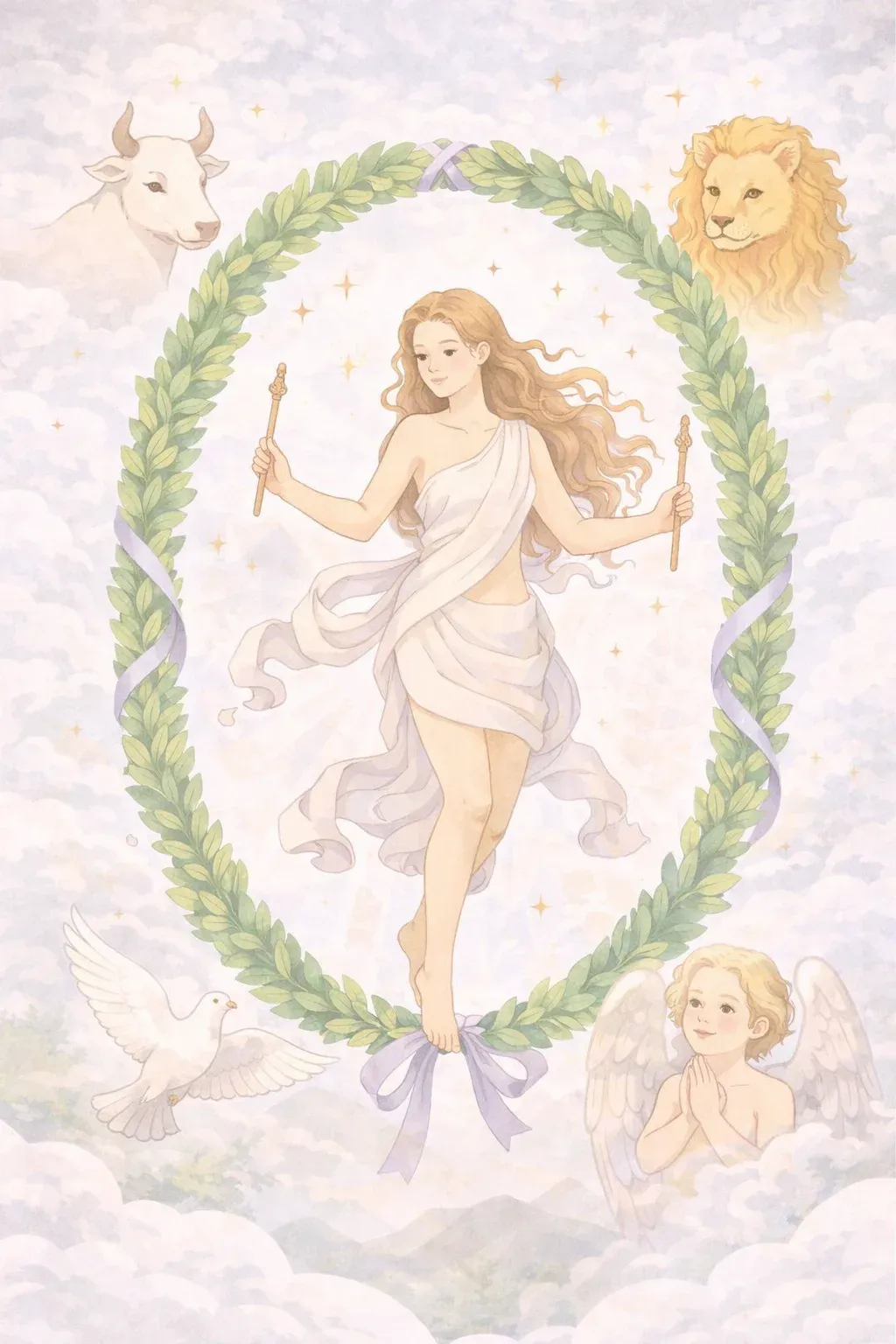 The World tarot card artwork